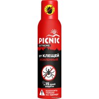 Аэрозоль против насекомых Picnic Extreme от клещей 150 мл