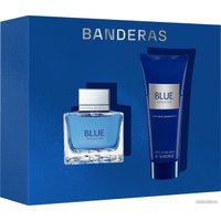 Подарочный набор Antonio Banderas Blue Seduction для мужчин EdT 50 мл + Бальзам после бритья 75 мл