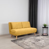 Диван DiArt Элли 1400 (велюр Sensey mimosa/ножки светлые)