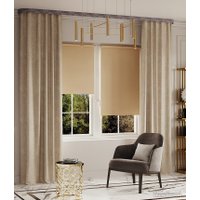 Карниз для штор Legrand Стоун с поворотами 7см 3.0м 2р 58101269 (марбель)