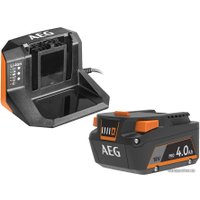 Аккумулятор с зарядным устройством AEG Powertools SET L1840S 4935478933 (18В/4 Ah + 18В)