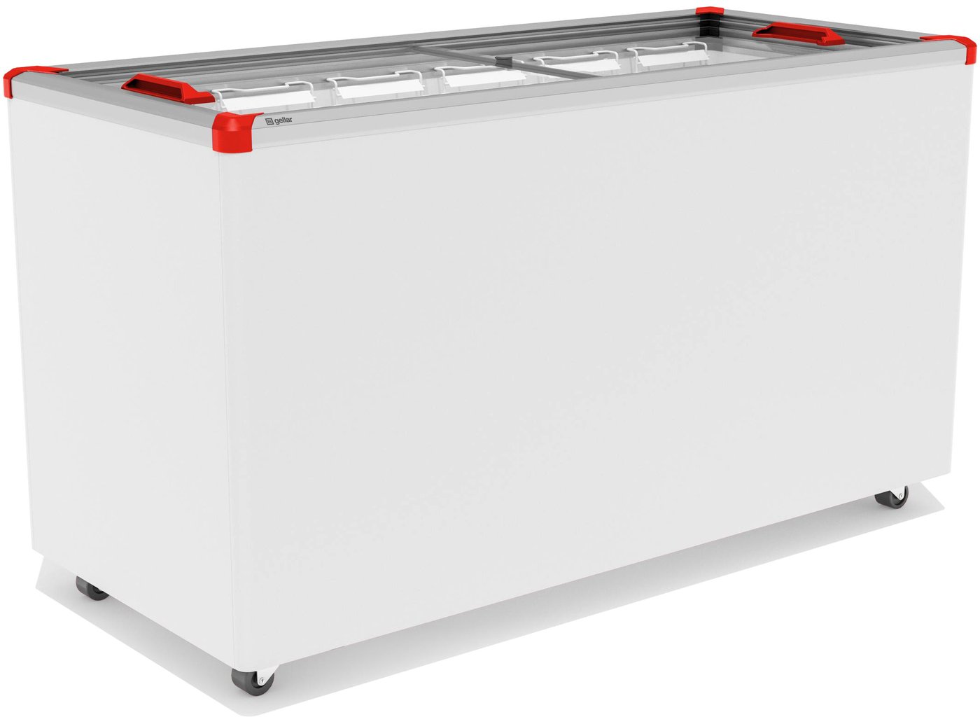 Морозильный ларь Gellar Classic FG 500 C (красный)