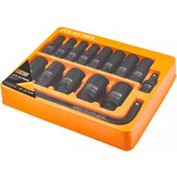 Набор головок слесарных JCB 4157MPB (15 предметов)