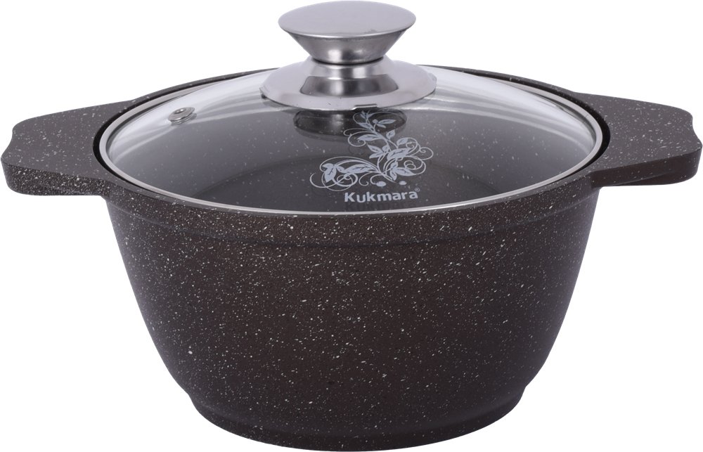 

Кастрюля Kukmara кмк12а (кофейный мрамор)