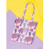 Сумка шоппер JoyArty Сочный виноград ткань под лен bsh_21614