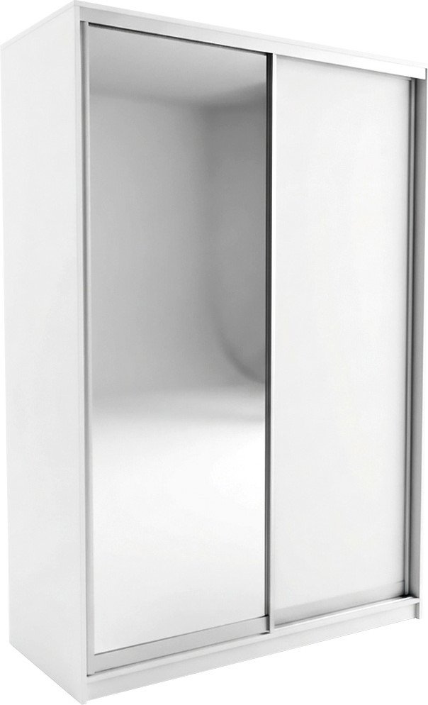 

Шкаф-купе Рэйгрупп 158 BBX Elgon РГ-04.02 (белый премиум/белый премиум/хром)