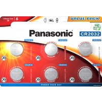 Батарейка Panasonic CR2032 6 шт. CR-2032EL/6BP