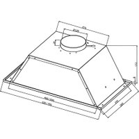 Кухонная вытяжка Nordfrost FB 9060 B