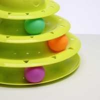 Игрушка для кошек Пижон Игровой комплекс 9064612 (зеленый)