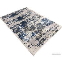 Ковер для жилой комнаты Radjab Carpet Палермо прямоугольник R514A 10648RK 1.4x2 (light grey/blue)