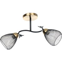 Подвесная люстра BayerLux Дассе 10385903 (черный/бронза)