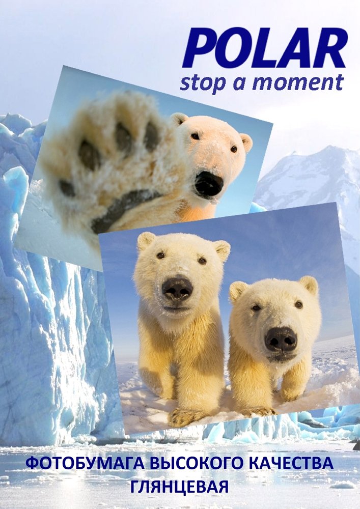 

Фотобумага Polar A5GD300050 глянцевая двухсторонняя A5, 300 г/м2, 50 л