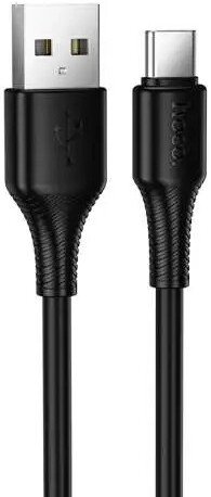 

Кабель Hoco X120 USB Type-A - USB Type-C (1 м, черный)