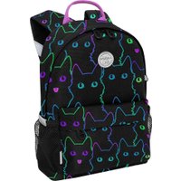 Детский рюкзак Grizzly Котики RK-678-1 (черный)