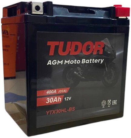 

Мотоциклетный аккумулятор Tudor YTX30HL-BS (30 А·ч)