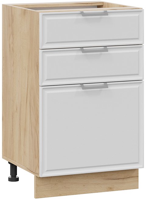 

Шкаф напольный Трия Белладжио 1Н5Я3 (дуб крафт золотой/фон белый)