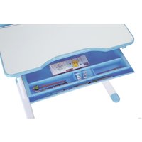 Парта Cubby Botero (с лампой и подставкой, голубой)