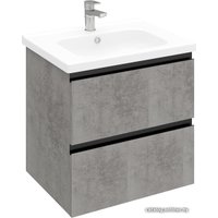  Laparet Тумба под умывальник Electra 60 (хромикс серебро)