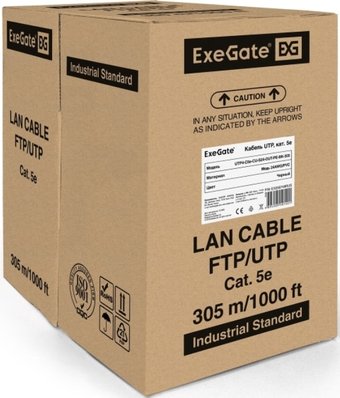 ExeGate UTP4-C5e-CU-S24-OUT-PE-BK-305 UTP
