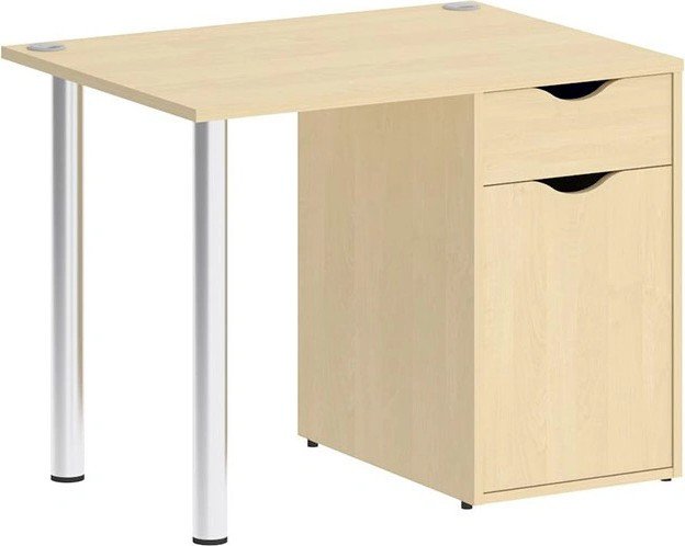 

Стол Riva Home Office VR.SP-3-98.1 Silver (клен)