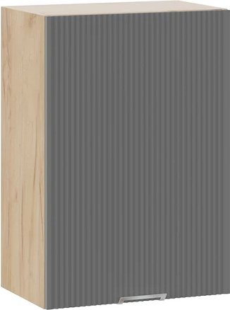 

Шкаф навесной Трия Кимберли 1ВВ5 с одной дверью (дуб крафт золотой/титан)