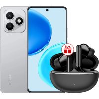 Телефон HONOR X8d 8GB/128GB международная версия (серый) + наушники HONOR Choice Earbuds X8 по акции