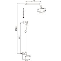 Душевая система  Shevanik S3096T