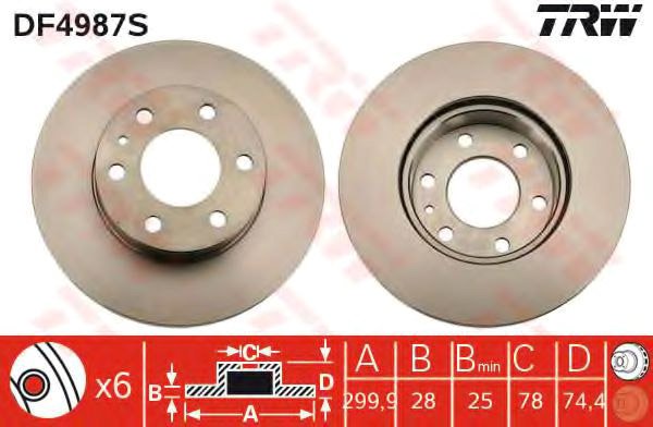 

TRW DF4987S