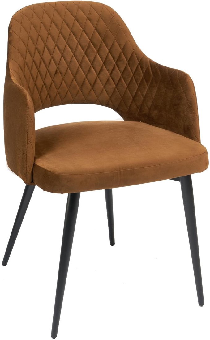 

Стул с подлокотниками TetChair Valkyria mod. 711 (коричневый barkhat 11/черный)