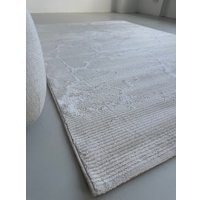 Ковер для жилой комнаты LAXMI Comfort Plus 244 прямоугольник (2.4x3.4, Cream/Cream)