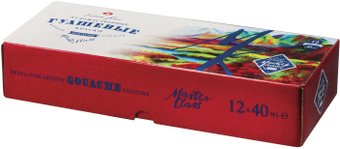 Гуашь Мастер Класс 1741010 (12 цв.)