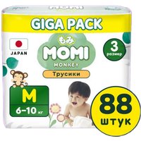 Трусики-подгузники Momi Standard Giga pack M 6-10кг (88шт)