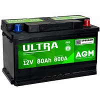 Автомобильный аккумулятор Ultra PRO AGM R+ (80 А·ч)
