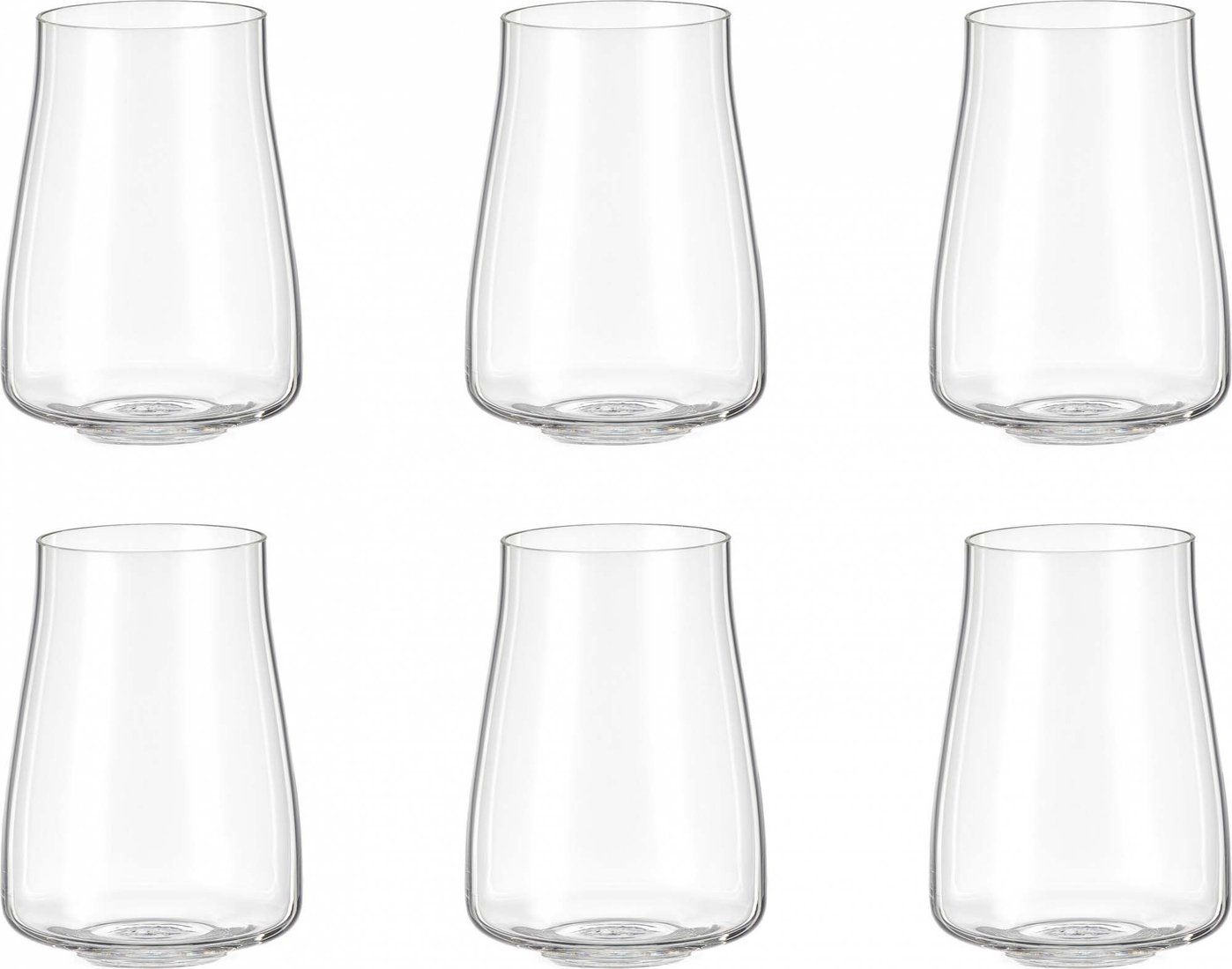 

Набор стаканов для воды и напитков Bohemia Crystal Crystalex 23026/400 (6 шт)