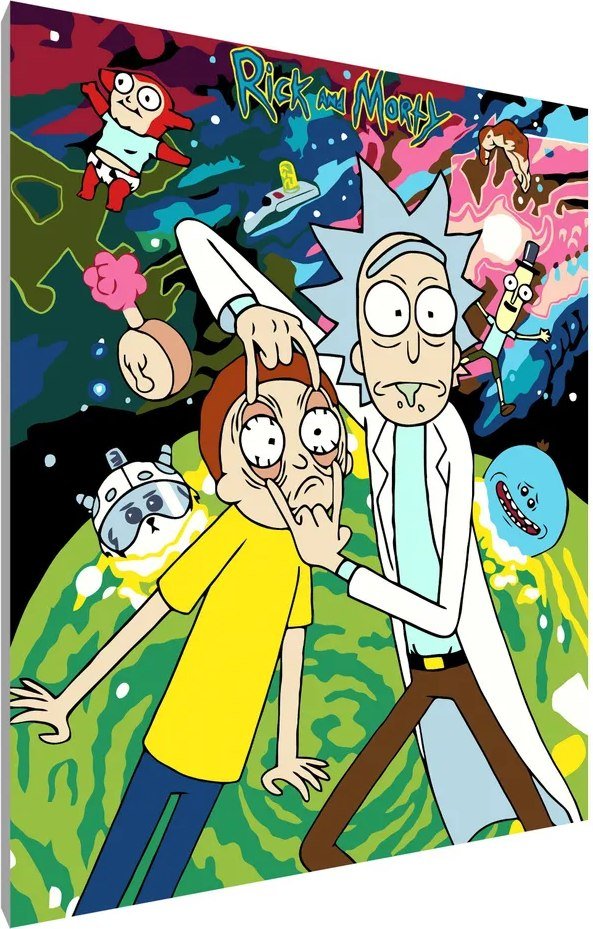 

Картина по номерам PaintLine Rick and Morty PL-00137