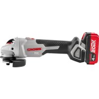 Угловая шлифмашина Crown CT23001-125HX-4 BMC (с 2-мя АКБ)