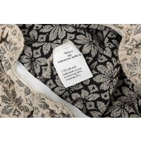 Чехол для дивана Mio Tesoro С оттоманкой ПО-3 жаккард Люкс 10821/1447 (ваниль, правый)