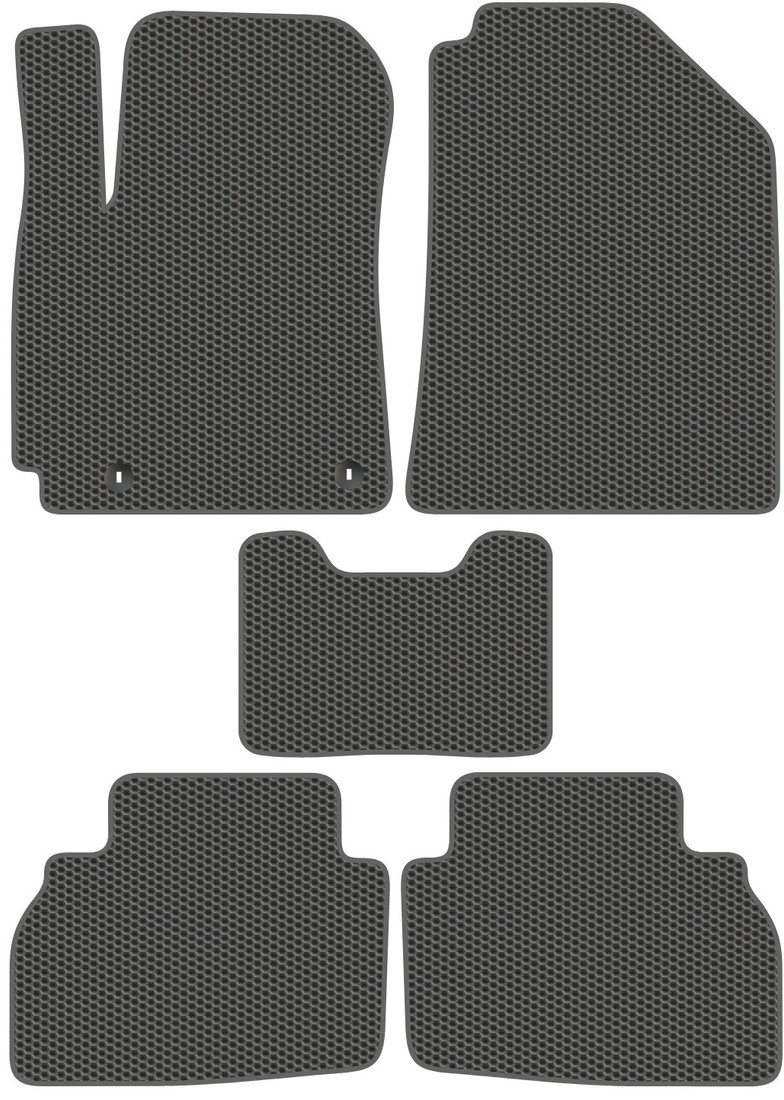 

Комплект ковриков для авто Alicosta Kia Seltos (suv) 2019 - Н.В. (серый)