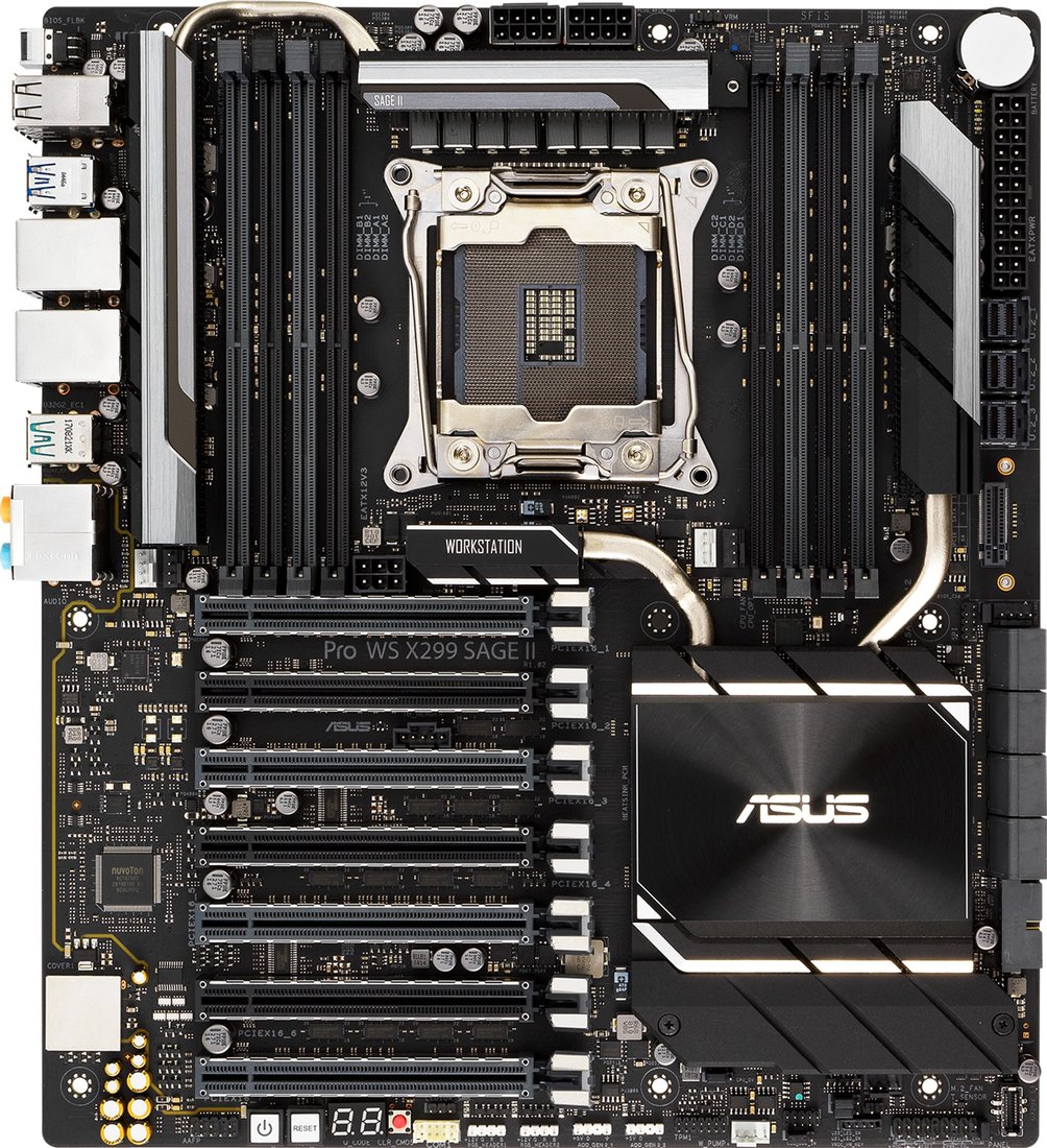 

Материнская плата ASUS Pro WS X299 SAGE II