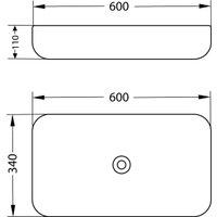 Умывальник Lauter 21487-60 + клапан 21190CH в Бресте