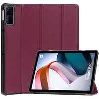 Чехол для планшета JFK Smart Case для Xiaomi Redmi Pad 10.6 (бордовый)