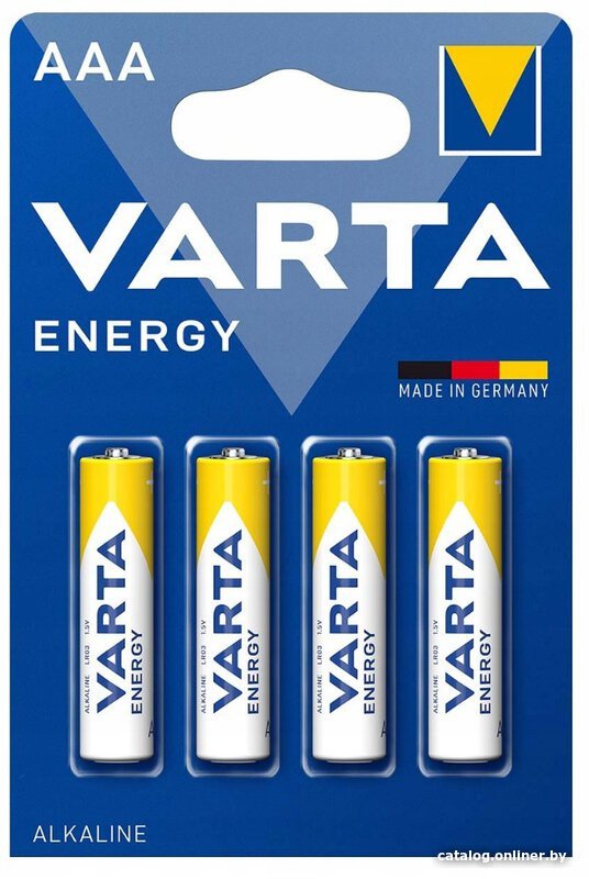 Батарейка Varta Energy AAA 4 шт.