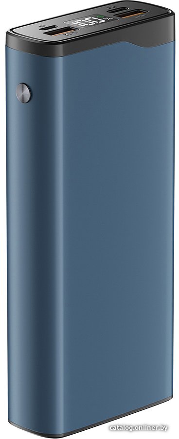 Внешний аккумулятор Olmio QL-20 20000mAh (голубой)