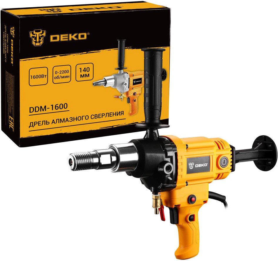 

Дрель алмазного сверления Deko DDM-1600