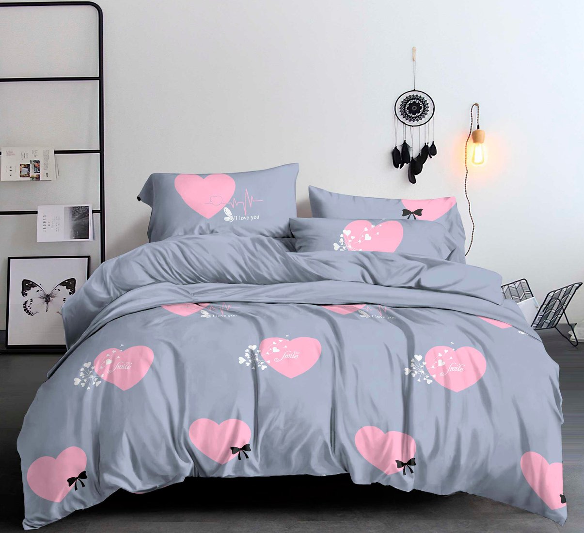 

Семейный комплект постельного белья Pandora № NN 2301-13 Семейный (полисатин)