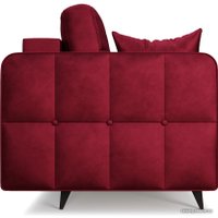 Диван Мебель-АРС Снеп (бархат красный Star Velvet 3 Dark Red)