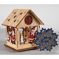 Светильник Luazon Дом со Снеговиком 5231812 (теплый белый)