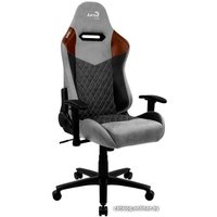 Игровое (геймерское) кресло AeroCool Duke Tan Grey (черный/серый)