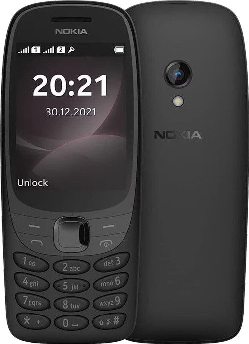 

Кнопочный телефон Nokia 6310 (2024) Dual SIM TA-1607 (черный)