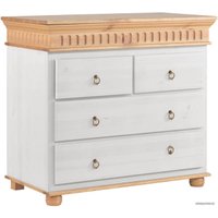 Комод ММЦ Хельсинки (белый воск/антик)